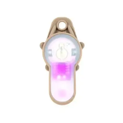 asgbox.pl - Marker elektroniczny Lightbuck Pendant - Dark Earth (różowe światło)