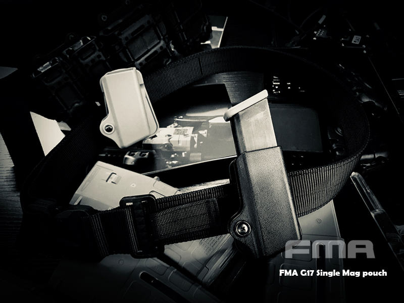 FMA Plastic Pouch for Pistol Magazine 9mm Luger - Black OD-A-TB1312-BK asgbox.pl FMA Plastic Pouch for Pistol Magazine 9mm Luger - Black - obrazek 6