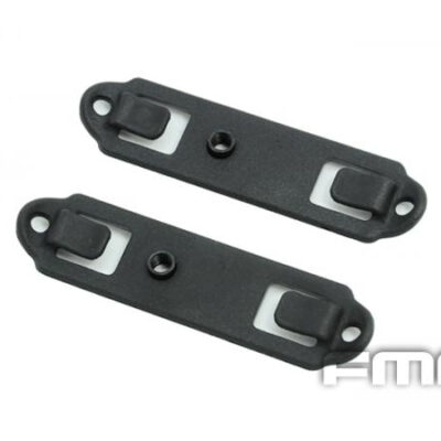 FMA MOLLE Backplane Adapter for Holsters and Pouches, 2 pcs - Black