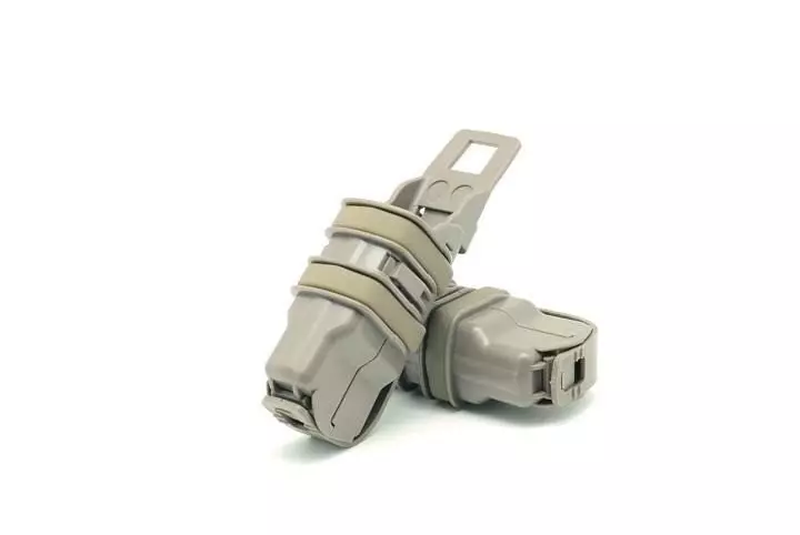 Zestaw 2 ładownic FAST na magazynki pistoletowe - tan OD-G-FMA-19-003857-00 asgbox.pl Zestaw 2 ładownic FAST na magazynki pistoletowe - tan - obrazek 2