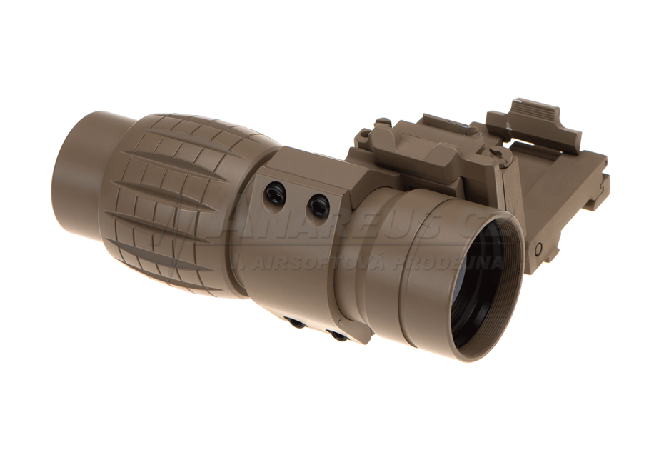 4x35 FDX Magnifier Scope - TAN OD-A-AIMO035 asgbox.pl 4x35 FDX Magnifier Scope - TAN - obrazek 9