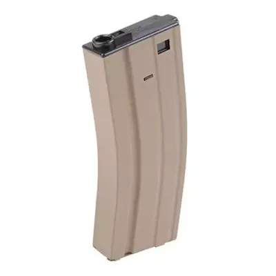 asgbox.pl - Magazynek mid-cap 150 kulek do replik typu M4/M16 - tan