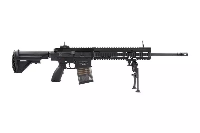 Replika karabinu H&K HK417 SNIPER V2 - czarna OD-G-UMA-01-020242-00 asgbox.pl asgbox.pl - Replika karabinu H&K HK417 SNIPER V2 - czarna