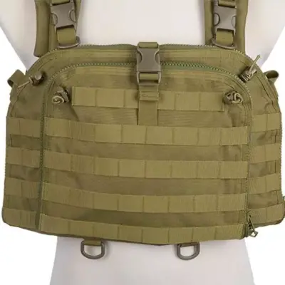 Kamizelka taktyczna Navigator Chest Rig - oliwkowa OD-G-GFT-18-016381-00 asgbox.pl