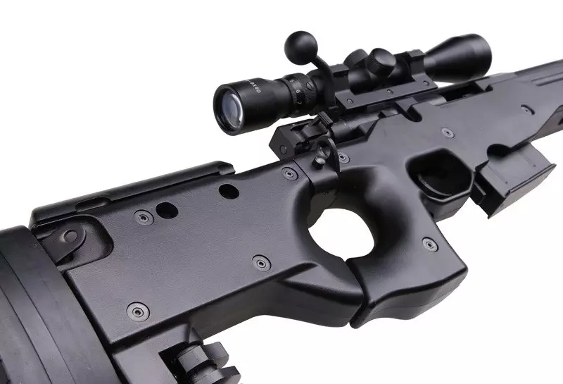 Replika karabinu snajperskiego G96D z lunetą i dwójnogiem OD-G-WEL-02-001238-00 asgbox.pl Replika karabinu snajperskiego G96D z lunetą i dwójnogiem - obrazek 3