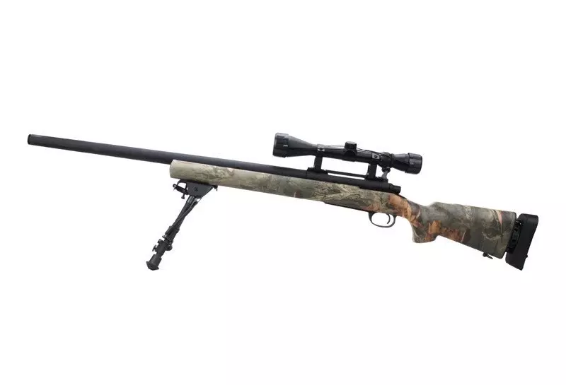 Replika karabinu snajperskiego SW-04 (z lunetą i dwójnogiem) - jungle camo OD-G-SWL-03-004864-00 asgbox.pl Replika karabinu snajperskiego SW-04 (z lunetą i dwójnogiem) - jungle camo - obrazek 2
