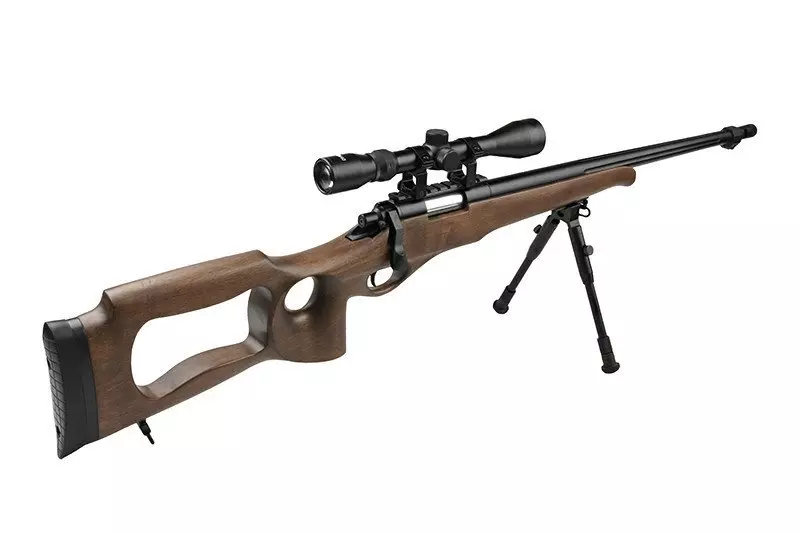 Replika karabinu snajperskiego MB09D - z lunetą i dwójnogiem OD-G-WEL-03-006471-00 asgbox.pl asgbox.pl - Replika karabinu snajperskiego MB09D - z lunetą i dwójnogiem