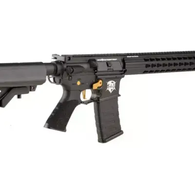 Alternative view of Replika karabinka ASR118 BOAR KeyMod - Gold Version