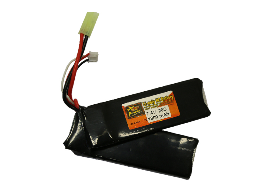 Li-Pol battery X-Cell 7,4V 1800mAh, 30C - Dual block OD-A-BAT00144 asgbox.pl Li-Pol battery X-Cell 7,4V 1800mAh, 30C - Dual block