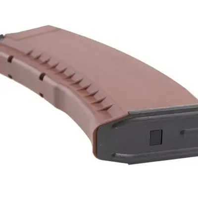 Alternative view of Magazynek mid-cap 120 kulek do replik G&G GK74 - brązowy