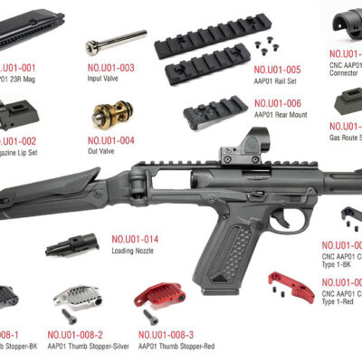 AA AAP-01 Assassin GBB Pistol - Tan OD-A-AAP01-FDE asgbox.pl