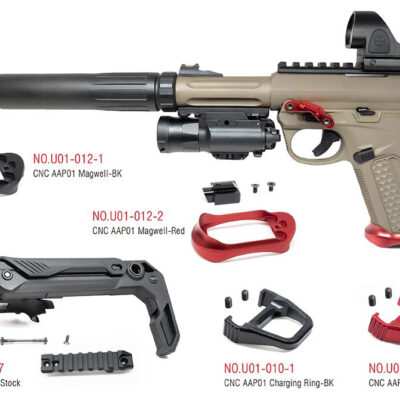 AA AAP-01 Assassin GBB Pistol - Black OD-A-AAP01-BK asgbox.pl