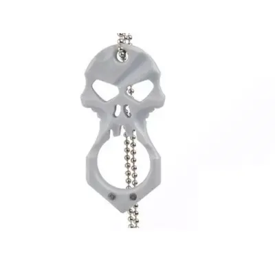 asgbox.pl - Wisiorek Skull EDC - szary