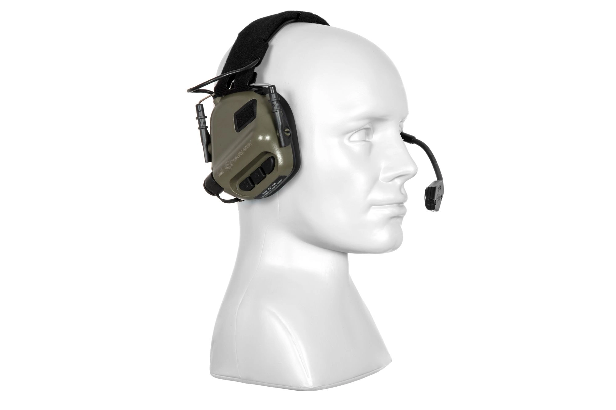 Aktywne ochronniki słuchu M32 - oliwkowe OD-G-EAR-31-018286-00 asgbox.pl asgbox.pl - Aktywne ochronniki słuchu M32 - oliwkowe