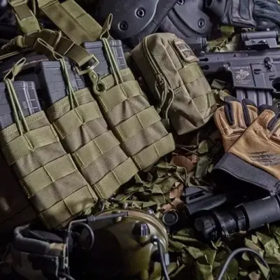 Potrójna ładownica Open I na magazynki AK/M4/G36 - ranger green OD-G-PRI-19-019481-00 asgbox.pl