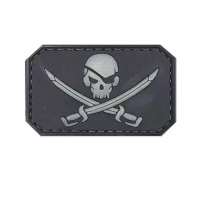asgbox.pl - Naszywka 3D - Pirate skull