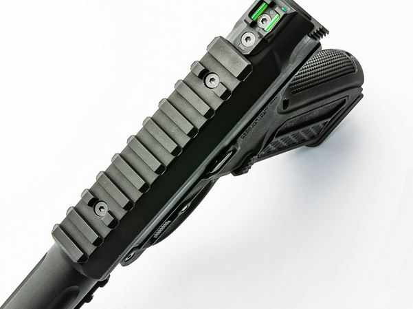 AA Set of RIS Rails for AAP-01 GBB, 10 / 6 Slots (2 Pieces) - Black OD-A-U01-005 asgbox.pl AA Set of RIS Rails for AAP-01 GBB, 10 / 6 Slots (2 Pieces) - Black - obrazek 3