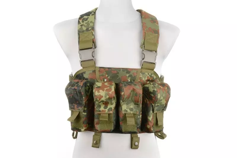 Kamizelka taktyczna typu Chest Rigg - Flecktarn OD-G-GFT-18-000952-00 asgbox.pl Kamizelka taktyczna typu Chest Rigg - Flecktarn - obrazek 2