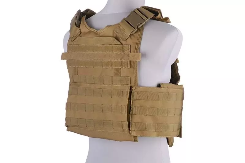 Kamizelka taktyczna typu Armor Plate Carrier - tan OD-G-GFT-18-018836-00 asgbox.pl Kamizelka taktyczna typu Armor Plate Carrier - tan - obrazek 2