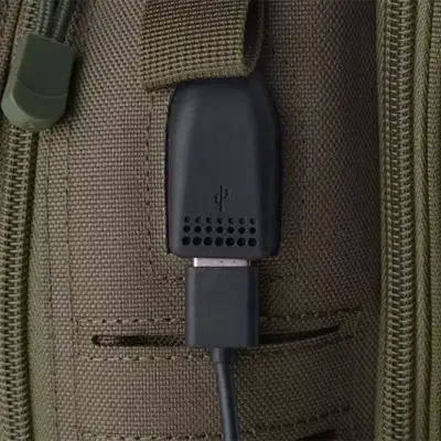 Plecak typu Assault Pack Laser-Cut USB - oliwkowy OD-G-PRI-20-019391-00 asgbox.pl