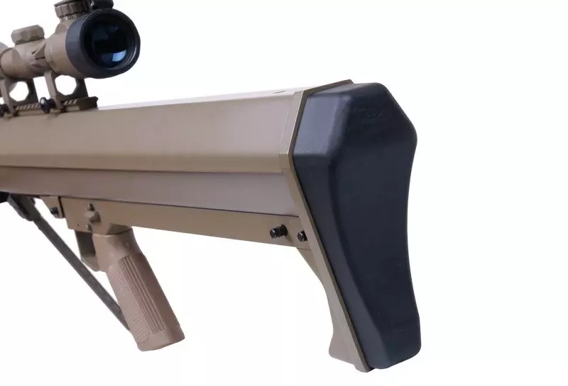 Replika karabinu snajperskiego SW-01 (z lunetą) - tan OD-G-SWL-03-011984-00 asgbox.pl Replika karabinu snajperskiego SW-01 (z lunetą) - tan - obrazek 2