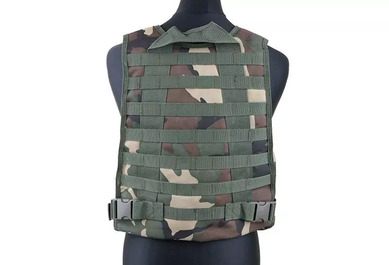 Kamizelka taktyczna typu MBSS Plate Carrier - US Woodland OD-G-GFT-18-000362-00 asgbox.pl Kamizelka taktyczna typu MBSS Plate Carrier - US Woodland - obrazek 2