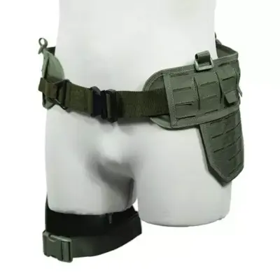 Alternative view of Pas taktyczny Laser-Cut z panelem udowym - Ranger Green