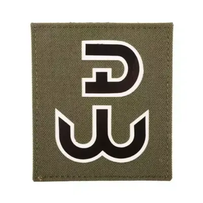 asgbox.pl - Naszywka IR - PW Cordura Glow - zielona