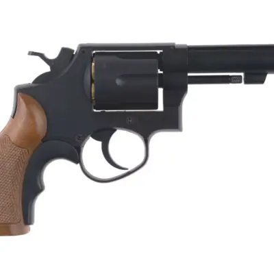 asgbox.pl - Replika rewolweru HG131B-1 - czarno/drewniana