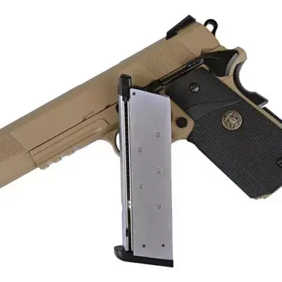 Replika pistoletu MEU (Rail Version) - tan OD-G-WET-02-007984-00 asgbox.pl