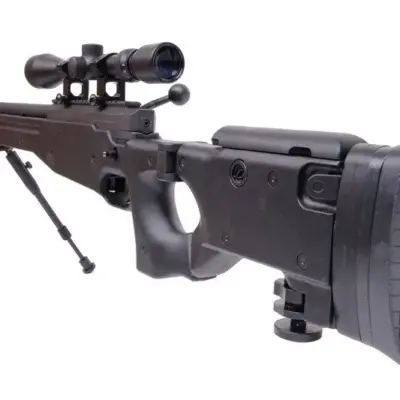 Alternative view of Replika karabinu snajperskiego MB08D - z lunetą i dwójnogiem - czarna