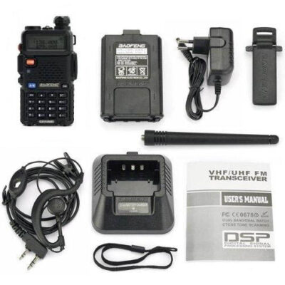 Baofeng UV-5R Radio (VHF,UHF) - Black OD-A-BAOF001 asgbox.pl Baofeng UV-5R Radio (VHF,UHF) - Black OD-A-BAOF001 asgbox.pl