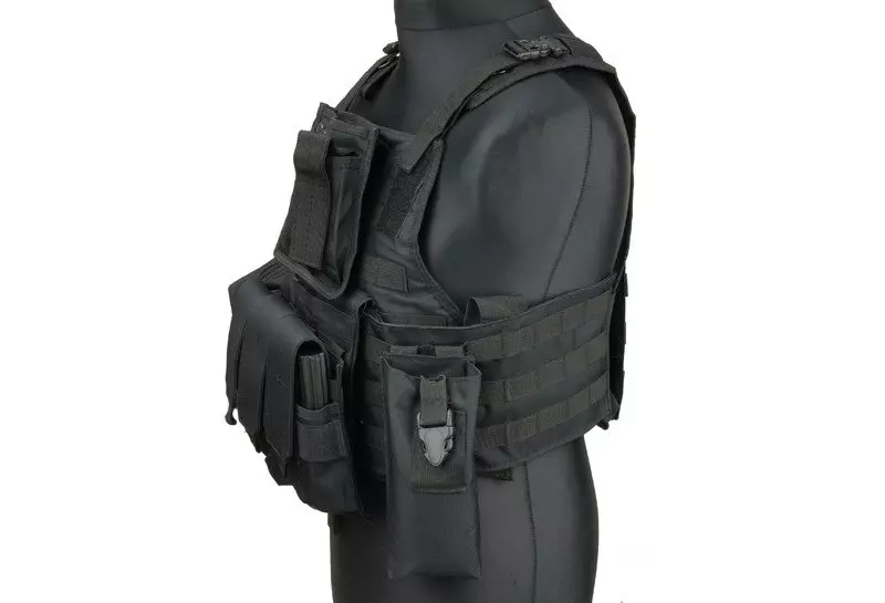 Kamizelka typu Plate Carrier - czarna OD-G-GFT-18-000954-00 asgbox.pl Kamizelka typu Plate Carrier - czarna - obrazek 4