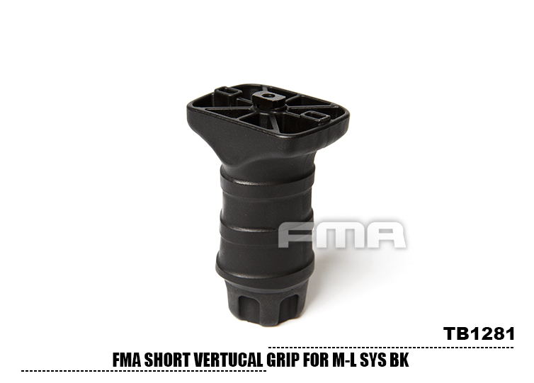 FMA Short Vertical STUBBY Grip for M-LOK - Black OD-A-TB1281-BK asgbox.pl FMA Short Vertical STUBBY Grip for M-LOK - Black