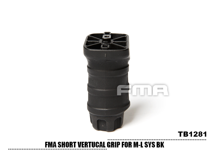 FMA Short Vertical STUBBY Grip for M-LOK - Black OD-A-TB1281-BK asgbox.pl FMA Short Vertical STUBBY Grip for M-LOK - Black - obrazek 3