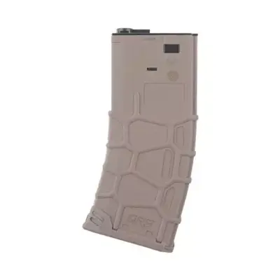 asgbox.pl - Magazynek hi-cap QRS na 300 kulek do M4/M16 - tan