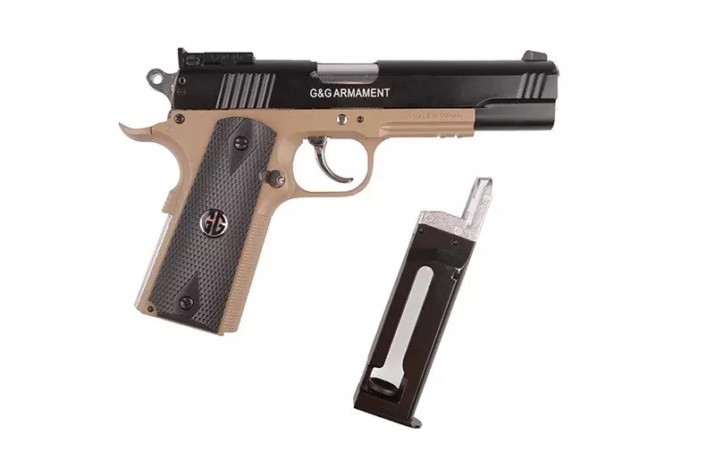 Replika pistoletu Xtreme 45 - half-tan OD-G-GIG-02-012170-00 asgbox.pl Replika pistoletu Xtreme 45 - half-tan - obrazek 2