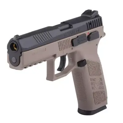Alternative view of Replika pistoletu CZ P-09 - half-dark earth