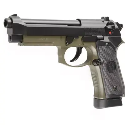 Alternative view of Replika pistoletu M9A1 (CO2) - oliwkowa