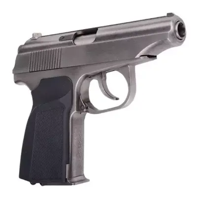 Alternative view of Replika pistoletu MK z tłumikiem - srebrna