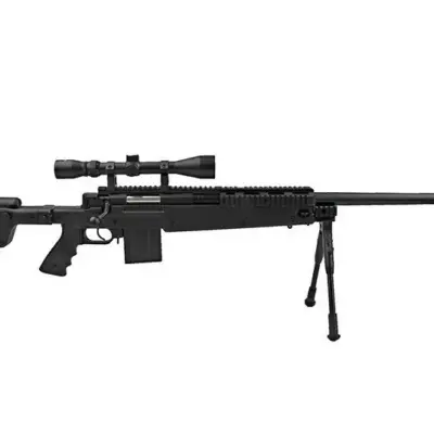 asgbox.pl - Replika karabinu snajperskiego MB4407D - z lunetą i dwójnogiem