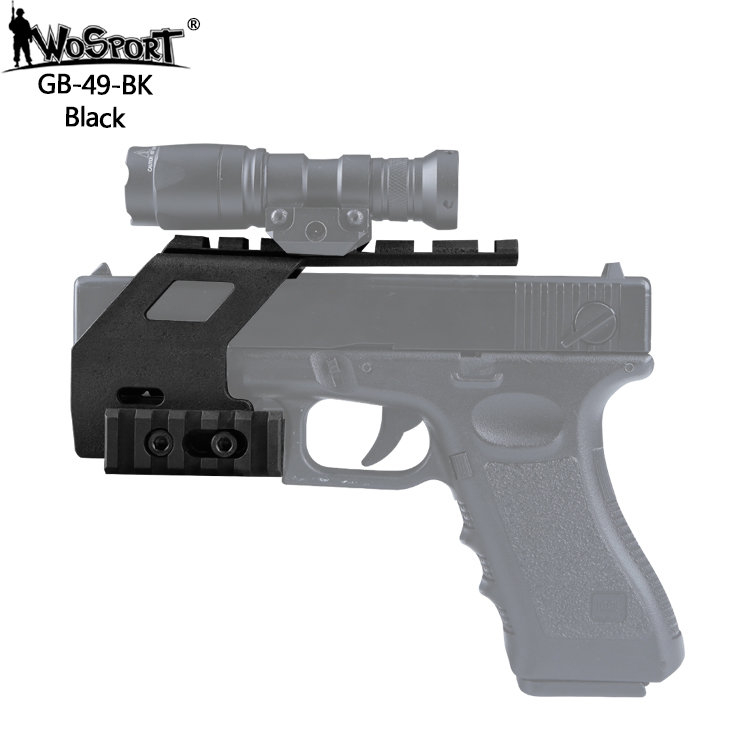WST GB-49 Rail Base System for G-Series Pistols - Black OD-A-WOSP33-BK asgbox.pl WST GB-49 Rail Base System for G-Series Pistols - Black
