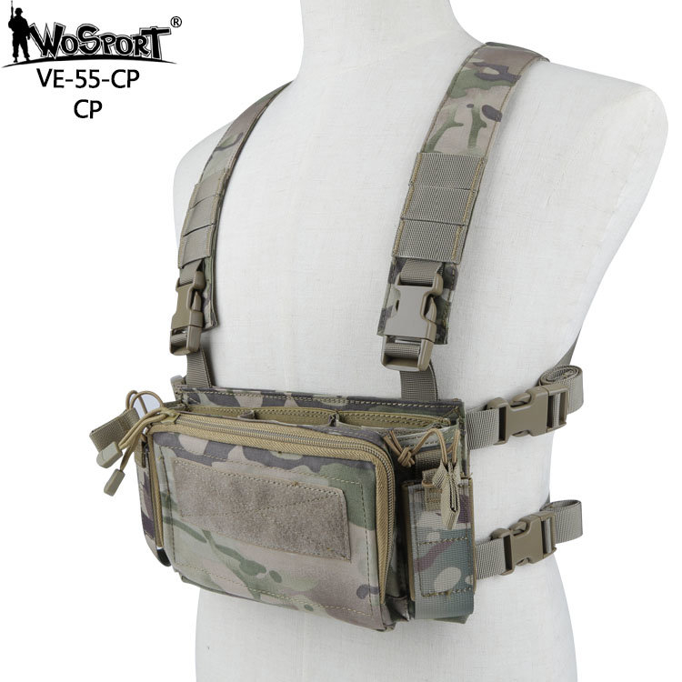 WST Tactical Chest rig D3CRM - MC OD-A-WOSP55-MC asgbox.pl WST Tactical Chest rig D3CRM - MC