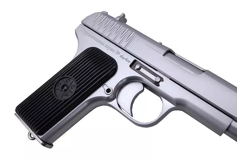 Replika gazowa pistoletu SR-33 - srebrny LIMITED EDITION OD-G-SRC-02-004715-00 asgbox.pl asgbox.pl - Replika gazowa pistoletu SR-33 - srebrny LIMITED EDITION