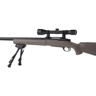 Alternative view of Replika karabinu snajperskiego SW-04 (z lunetą i dwójnogiem) - tan