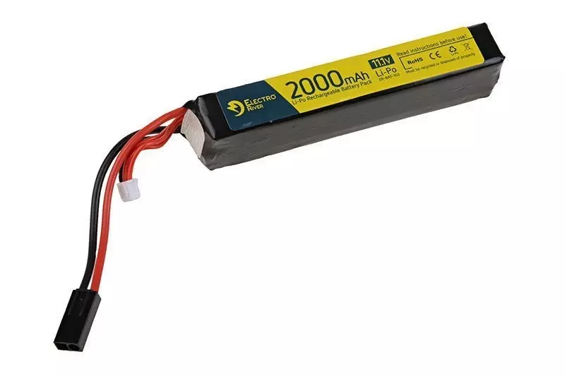 Akumulator LiPo 11,1V 2000mAh 15/30C OD-G-ELR-06-008300-00 asgbox.pl asgbox.pl - Akumulator LiPo 11