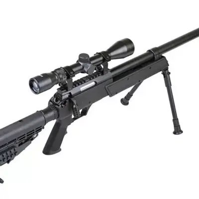 Replika karabinu snajperskiego MB13D z lunetą i dwójnogiem OD-G-WEL-03-002691-00 asgbox.pl