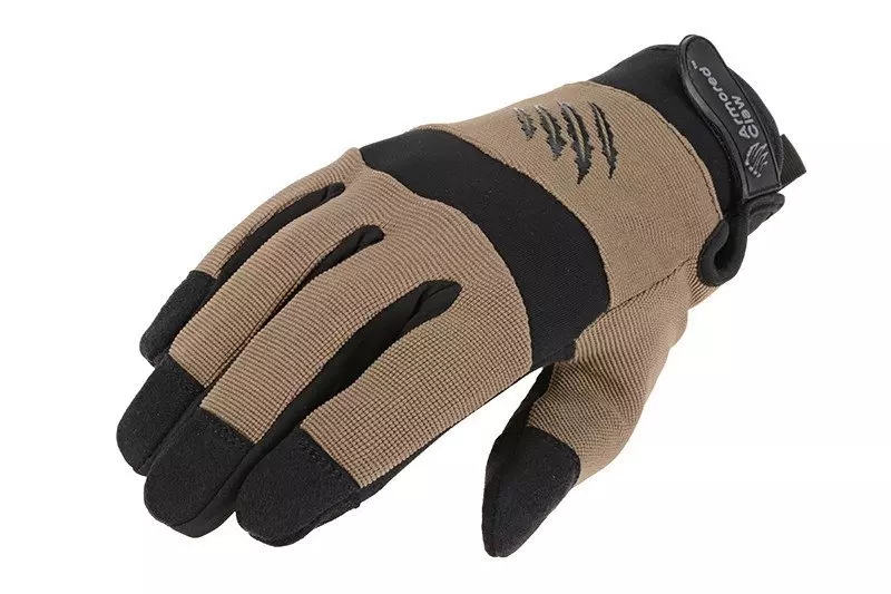 Rękawice taktyczne Armored Claw Shooter Cold Weather - half tan OD-G-ACL-33-008267-02 asgbox.pl Rękawice taktyczne Armored Claw Shooter Cold Weather - half tan - obrazek 3