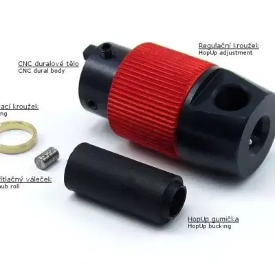 Precyzyjna komora hop-up CNC do replik typu SVD A&K OD-G-ARP-08-009258-00 asgbox.pl Precyzyjna komora hop-up CNC do replik typu SVD A&K OD-G-ARP-08-009258-00 asgbox.pl