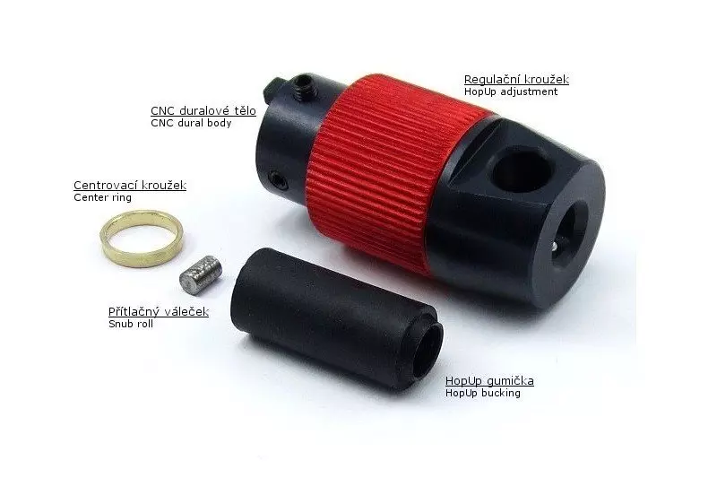 Precyzyjna komora hop-up CNC do replik typu SVD A&K OD-G-ARP-08-009258-00 asgbox.pl Precyzyjna komora hop-up CNC do replik typu SVD A&K - obrazek 4